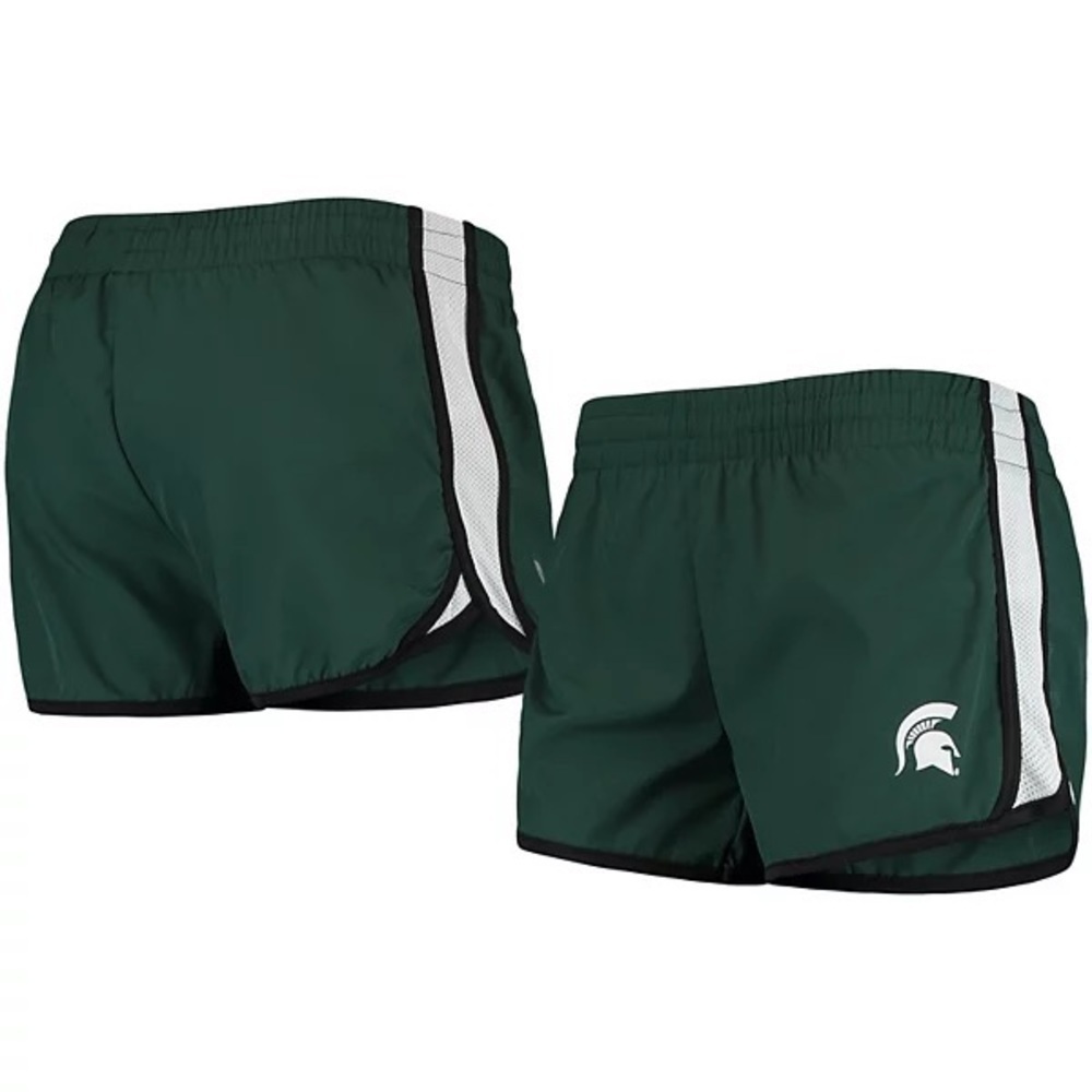 Colosseum Athletics green Spartan running shorts